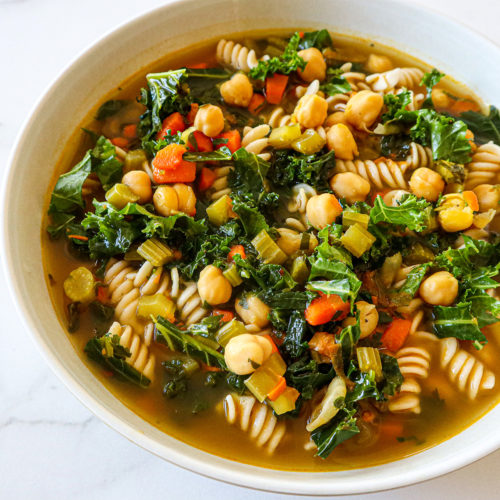 Healthy Vegan Chickpea Noodle Soup Chef Atulya