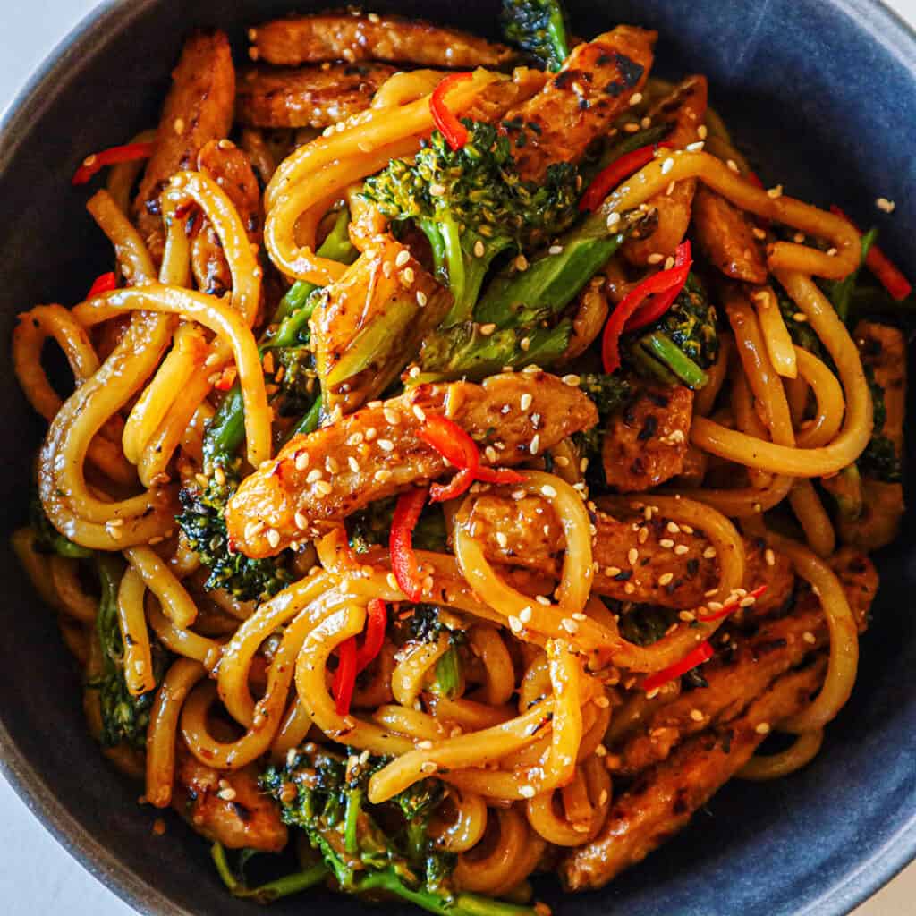 teriyaki noodles recipe vegan