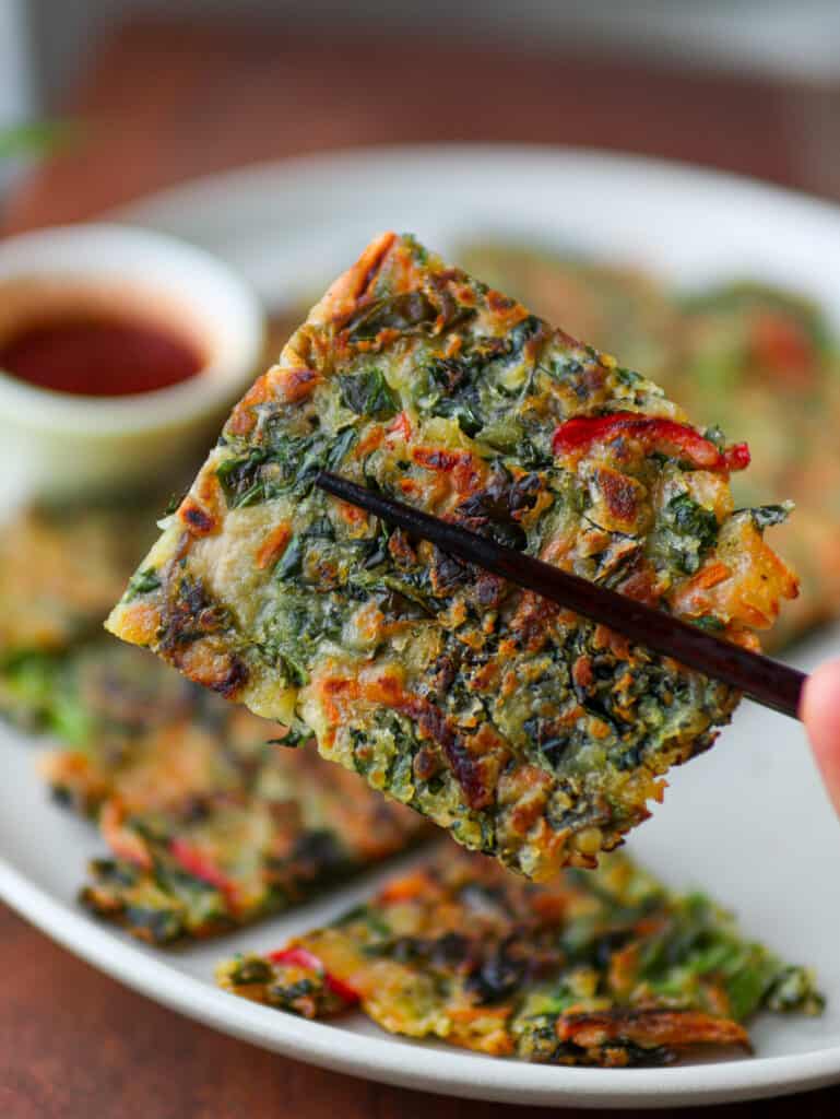 Korean Vegetable Pancake - LookCatchu