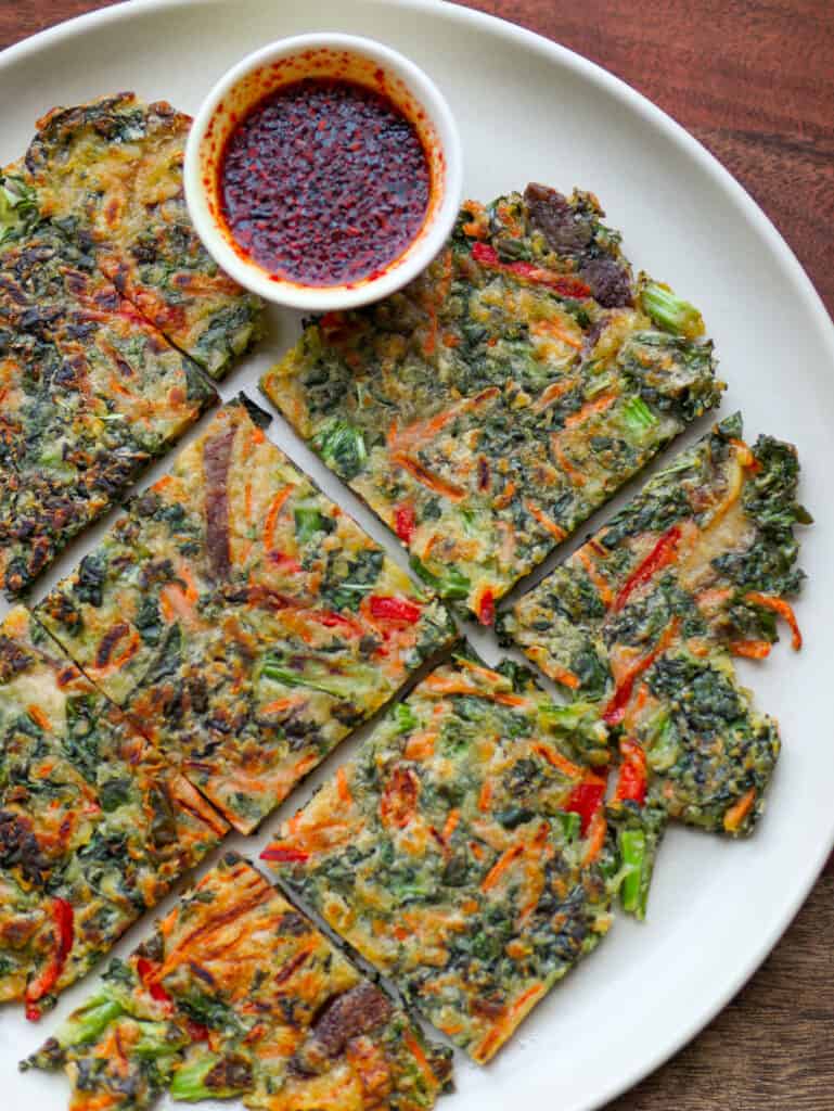 Korean vegetable deals pancake